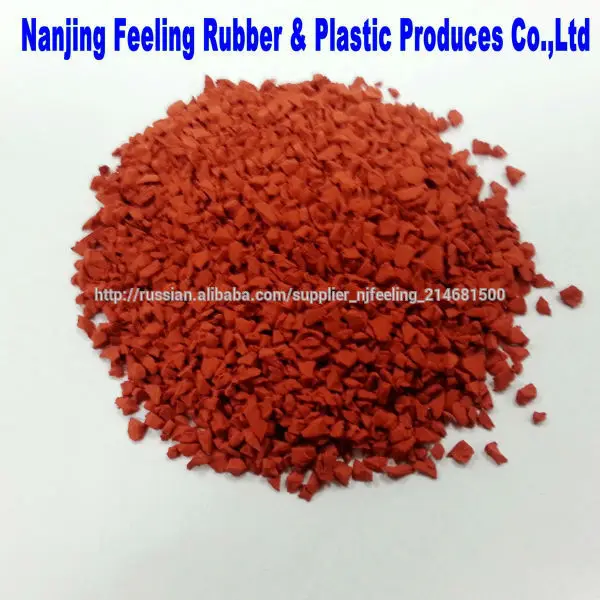 Цена гланулов EPDM - красная EPDM крошка -FN-D-14121004
