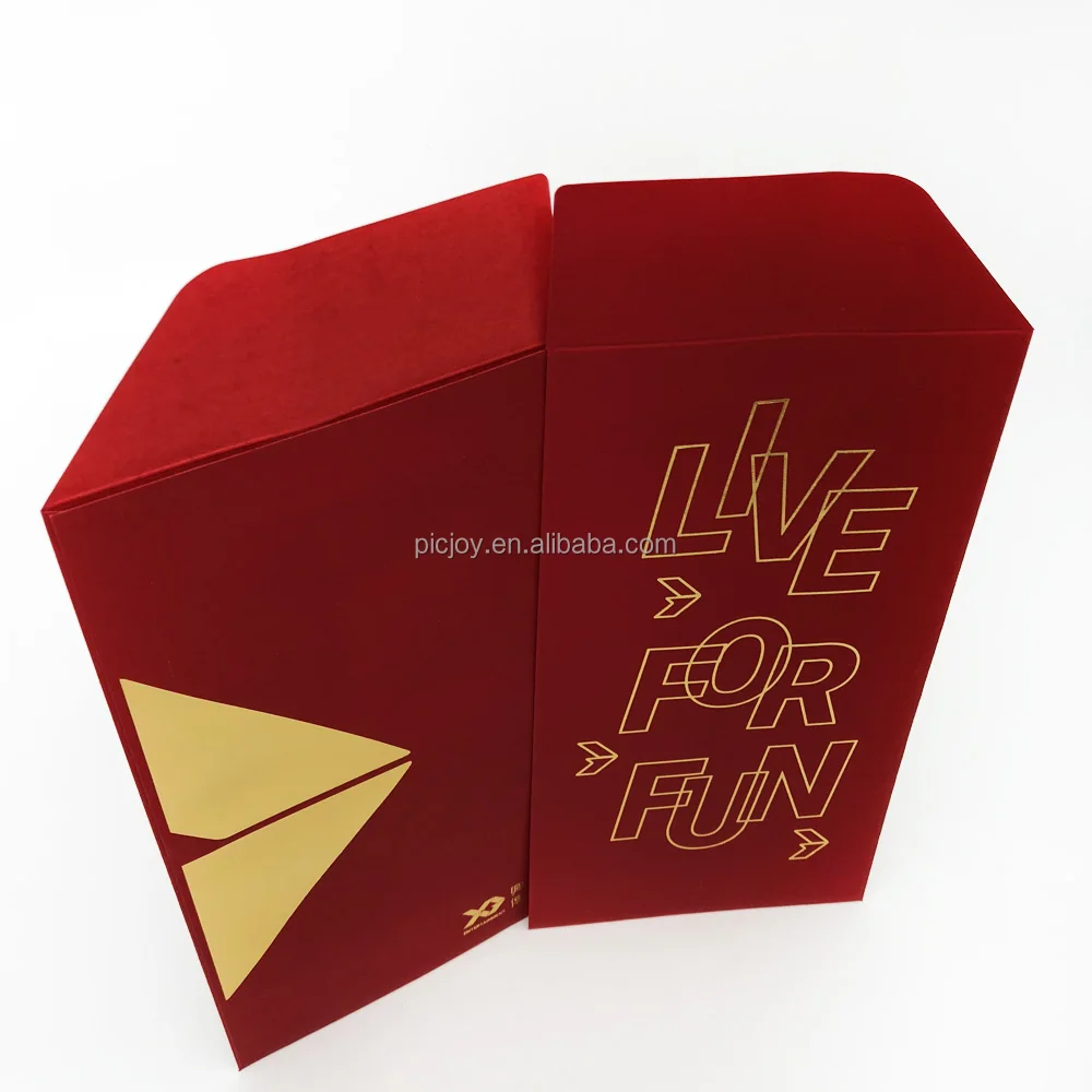 Wholesale custom made luxury gift card envelopes printing for corporate printing in shanghai