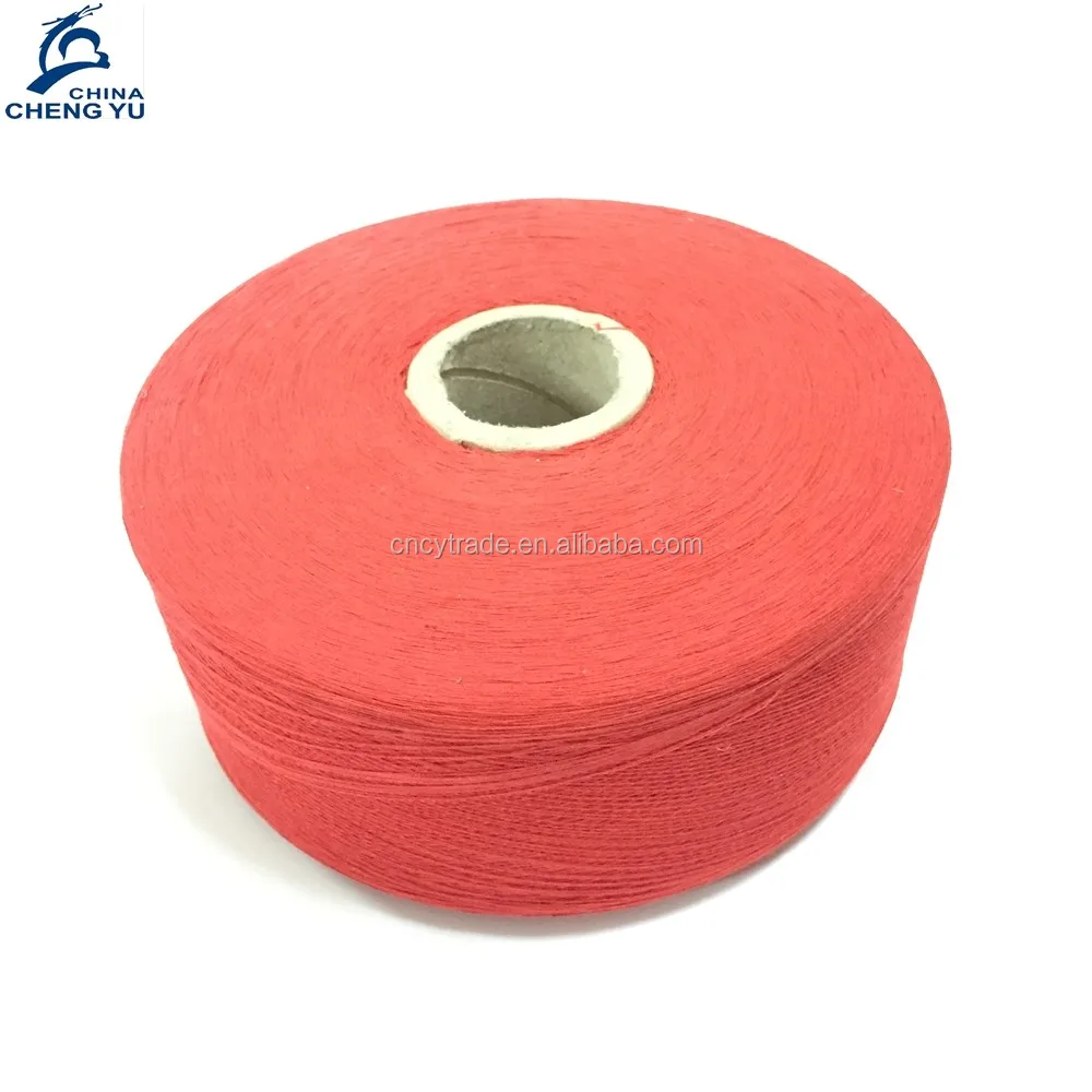 China manufacturer cotton polyester yarn for socks scarf glove cotton knitting yarn