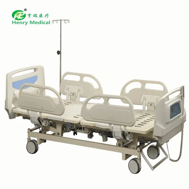 Multifunctional deluxe ICU hospital bed electric five functions patient nursing care bed(HR-851)