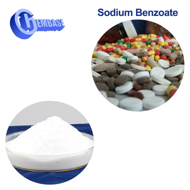 
CAS NO. 532-32-1 Food Preservative Sodium Benzoate 