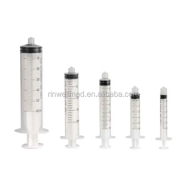 
luer lock/ luer slip disposable syringe 60 ml/cc 