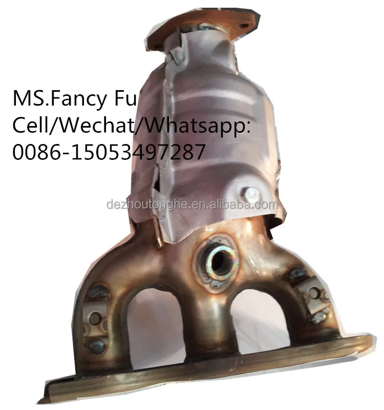 three way ceramic catalytic converter outlander EX O4