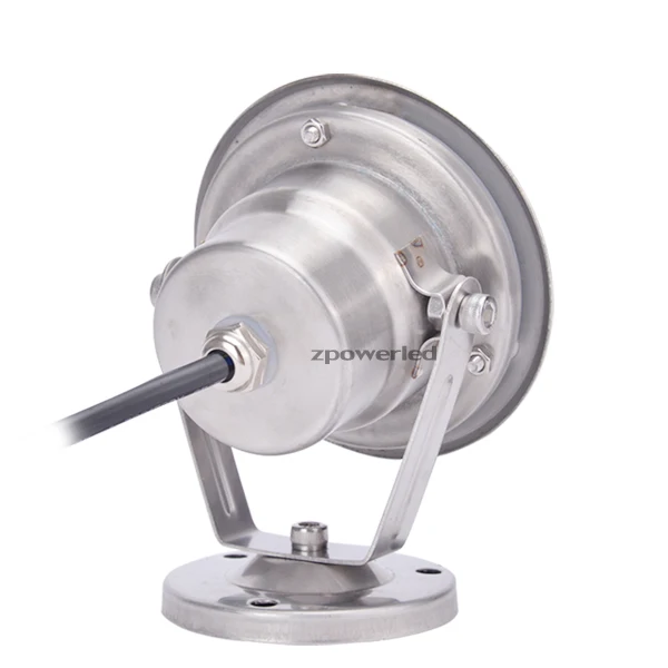 Waterproof IP68 9w dmx multi color led underwater light