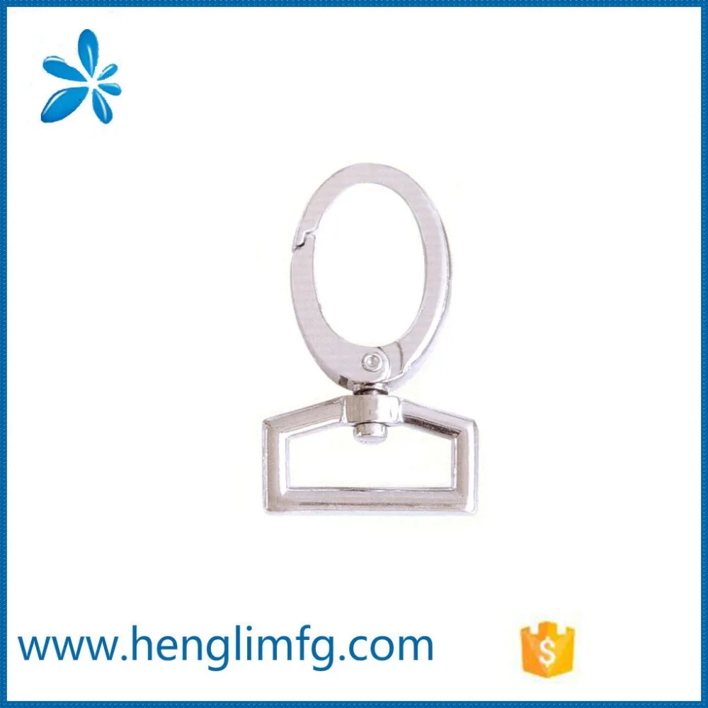Bag hardware swivel snap hook bull dog collar hook