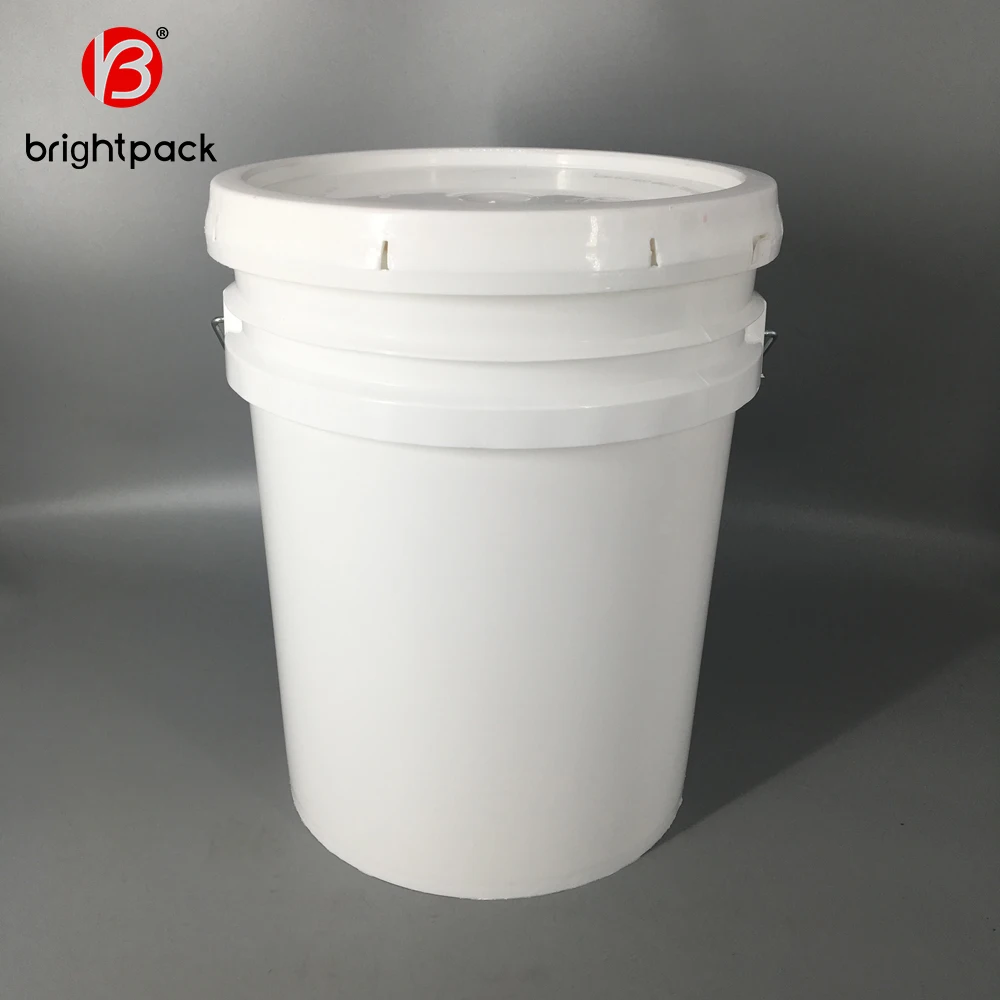 
Empty 5 gallon Plastic Paint Buckets 20 liter UN plastic pail for Sale 
