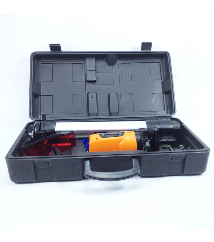 Laser alignment kit with self-leveling lines