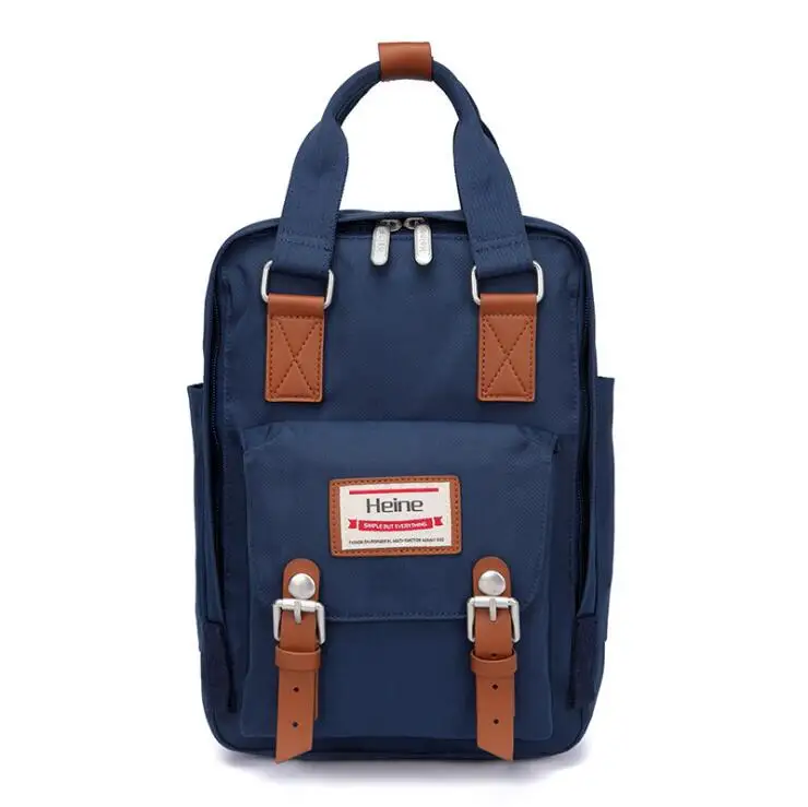 Custom korean cute nylon waterproof women backpack with logo