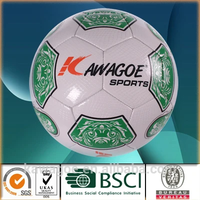 ламинированные пвх/pu футбольный мяч&