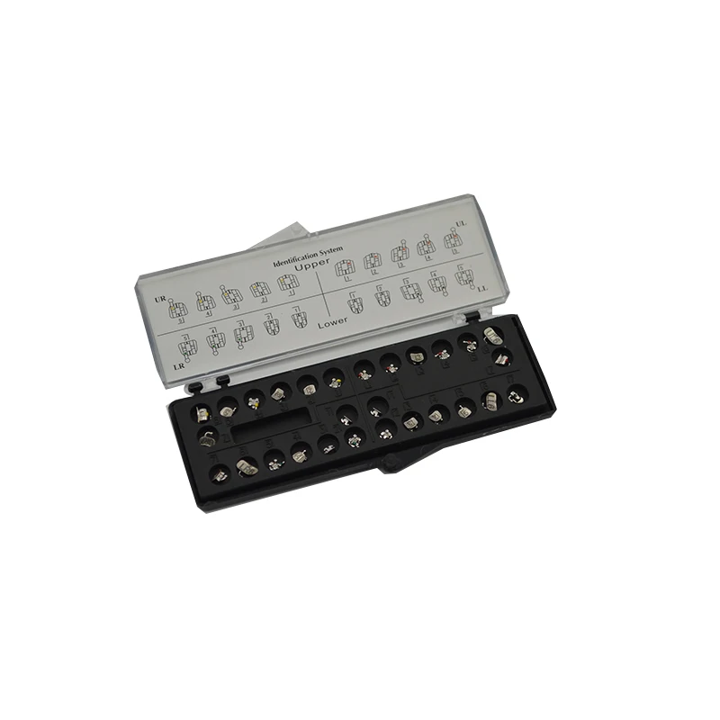 
Factory Orthodontic Instruments Dental Orthodontic Brackets CNC Bondable Roth/MBT Metal Brackets 