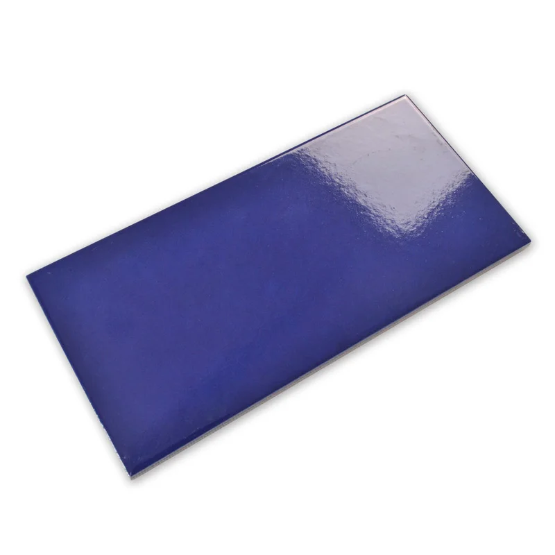 
stock 240*115mm blue ceramic cheap swimming pool tile 