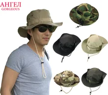 Bucket Hat Boonie Hunting Fishing Outdoor Wide Cap Brim Military Unisex Suzie