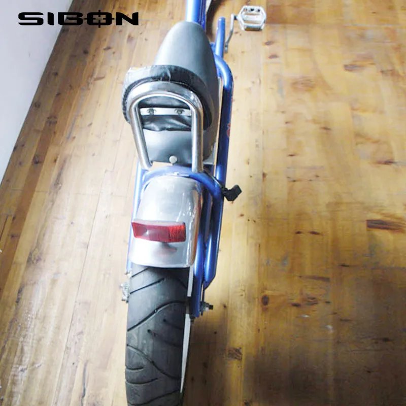 SIBON 250W CE brushless motor lead acid battery blue adult chopper electric bicycle fromchhinese factory