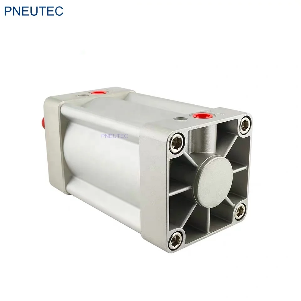 stock AIRTAC Series ISO6431 standard SI double acting 200mm bore pneumatic hydraulic cylinder for heidelberg