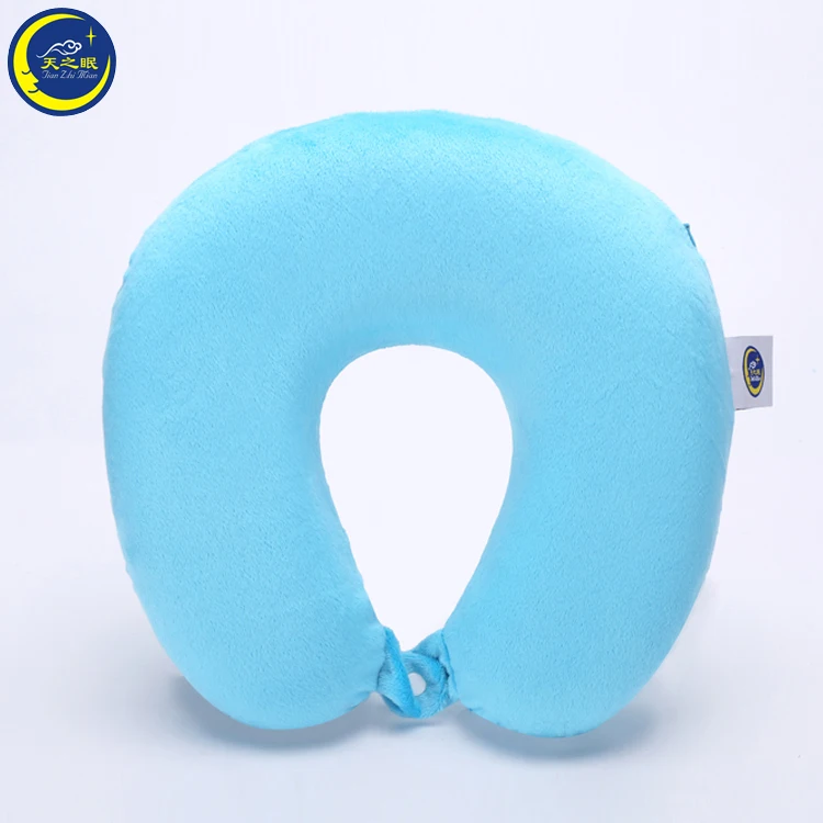 
personalized support u shape soft filling air memory foam custom pillow 