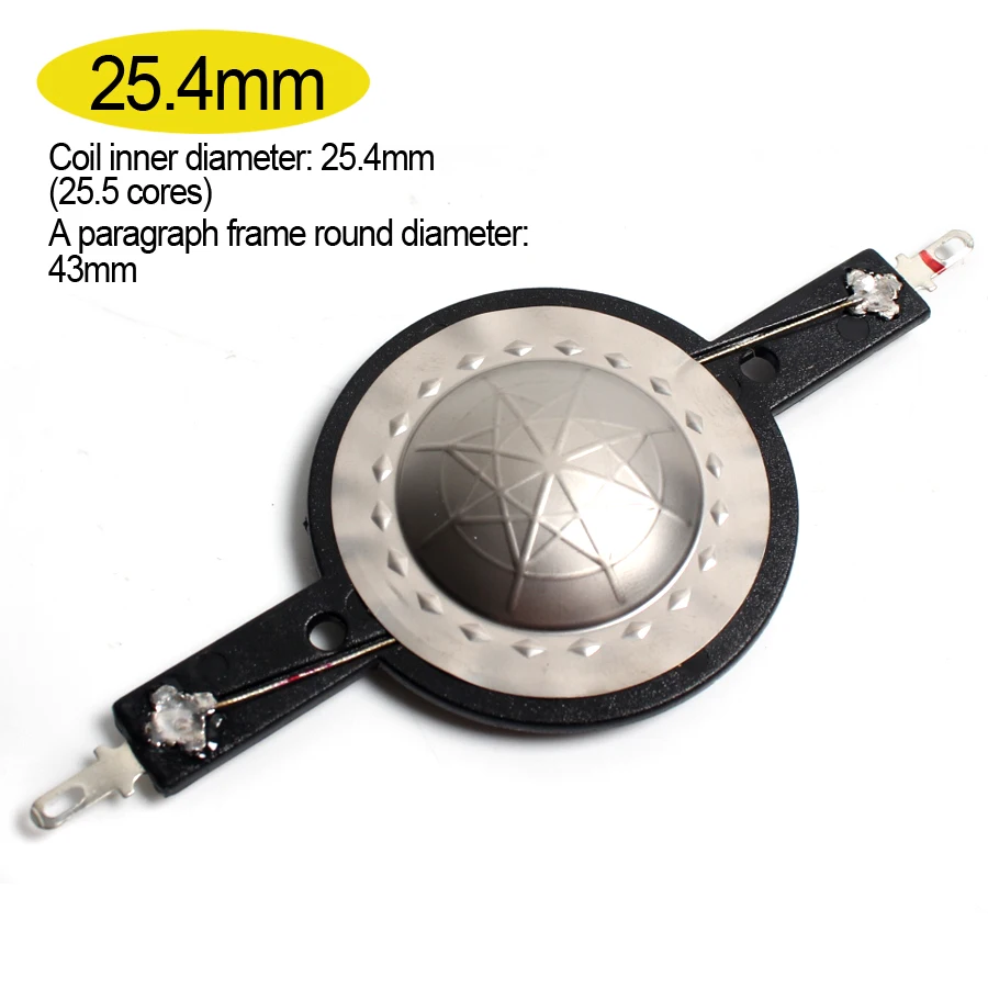 
1 inch Titanium dome tweeter with speaker voice coil B32071 