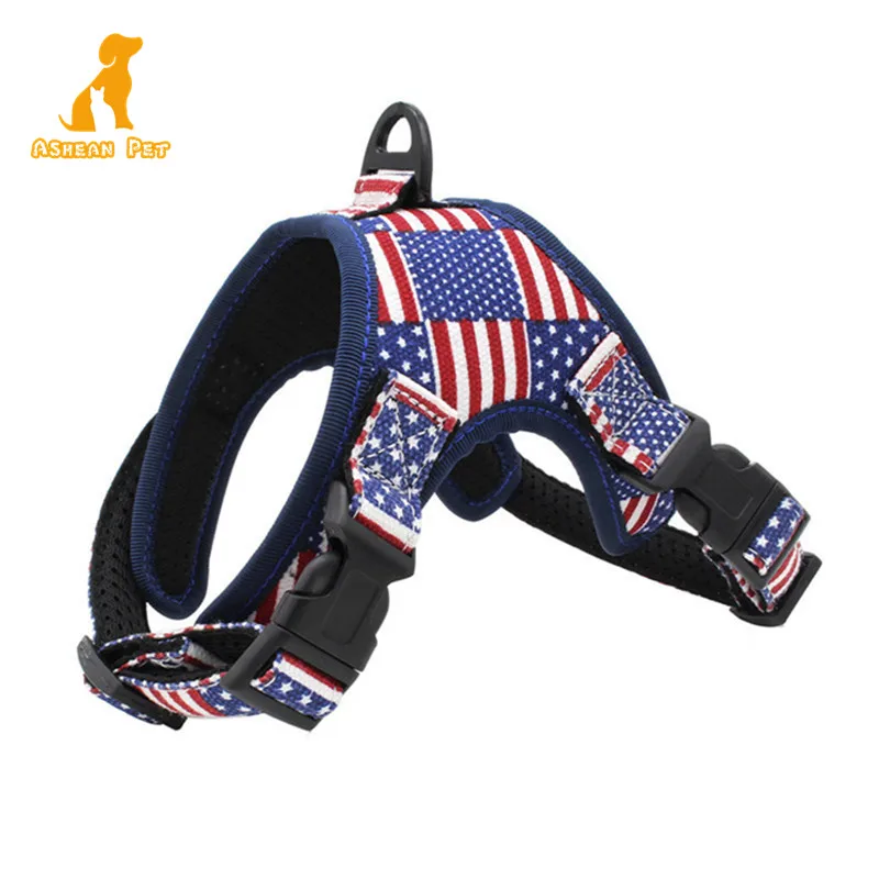 Cheap Price Chest Strap Camouflage Nylon Pet Dog Leads Leash And Harness