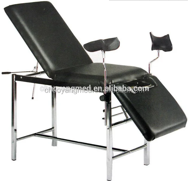 Cost-Effective Mechanical stainless steel gynecology obstetric delivery examination couch table bed CY-OT01