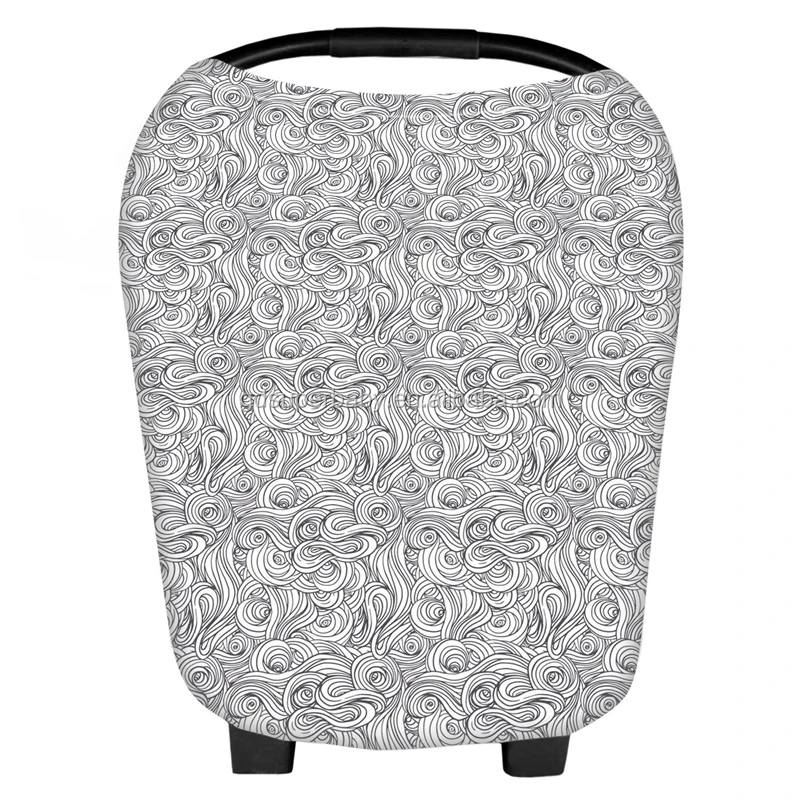 Stretchy 4-in-1 Nursing Breastfeeding Cover Scarf Factory Directly Sales