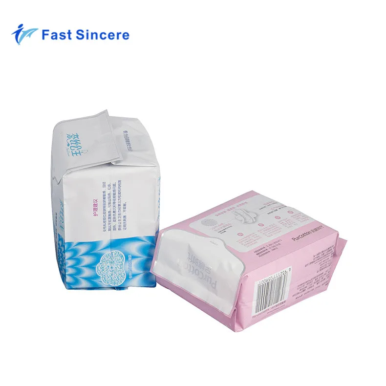 Custom Printed sealable printed sanitary napkin disposable bags