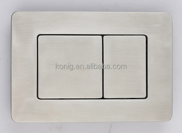 
304 stainless steel brushed dual flush plate for concealed cistern-- fit for Geberit concealed cistern 
