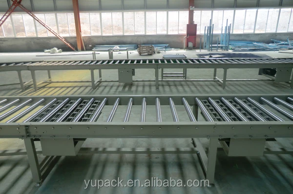 Heavy duty power roller conveyor