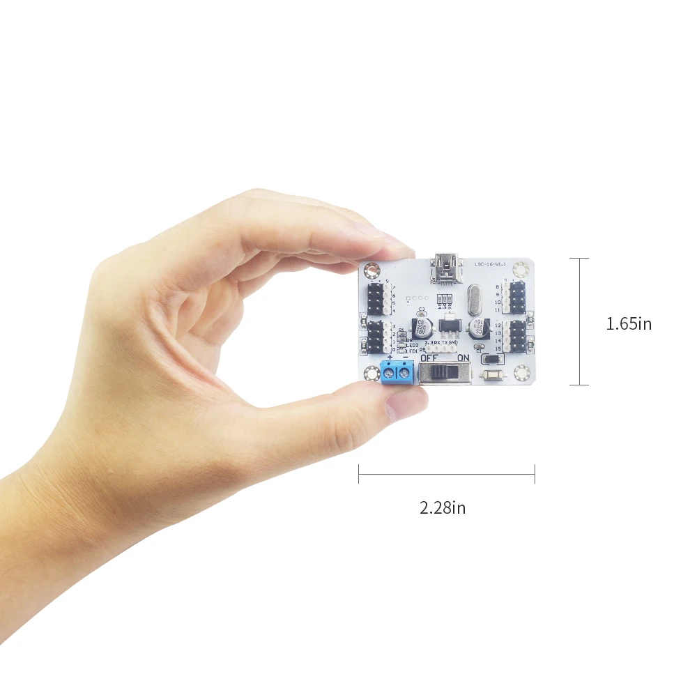 Hiwonder Overload protection robot mechanical arm special accessories 16 Channel Digital Servo Controller