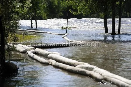 NTNICE 12.7cm*300cm oil-only absorbent boom confines and absorbs oil and fuel spill on land or water