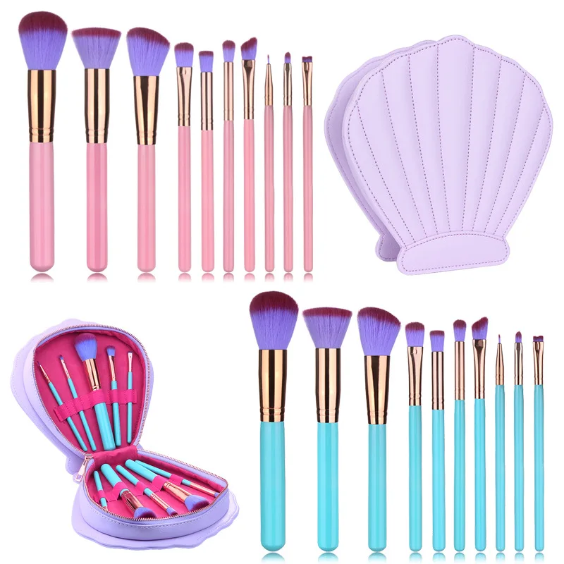 10 PCS Hot sale Diamond bag jaf makeup brush