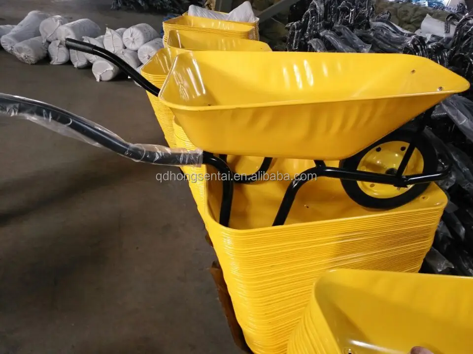 Metal and Plastic Wheel Barrow Buckets for Wheelbarrow