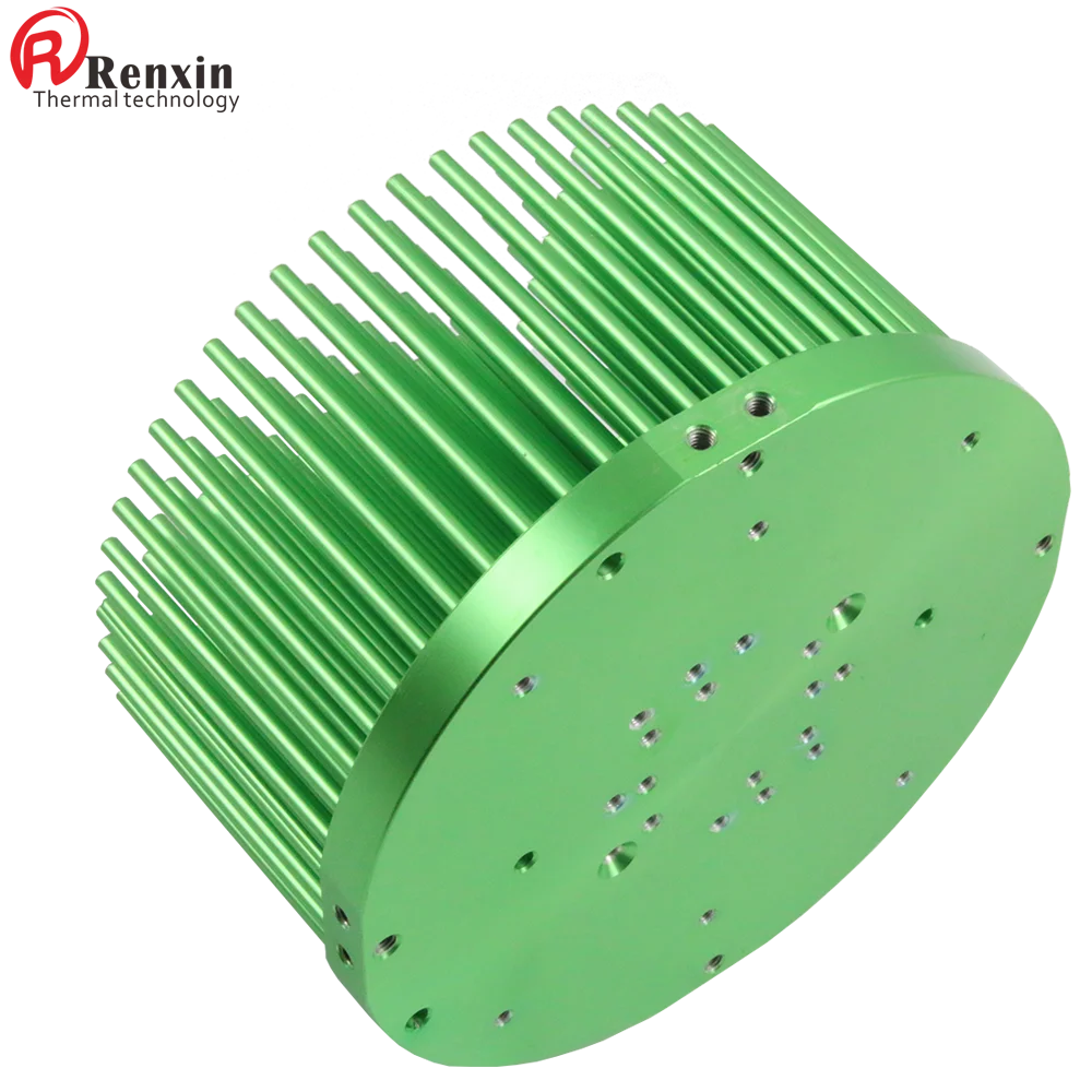 Hot Sellingoem Custom Heatsink Profiles Extrusion CPU and LED Headlights Heat Sinks Source Manufacturer 6063 Aluminium Aluminum