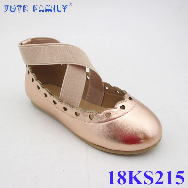 Children Kids Girls Ballet Flats Princess Bridesmaid School Shoes
