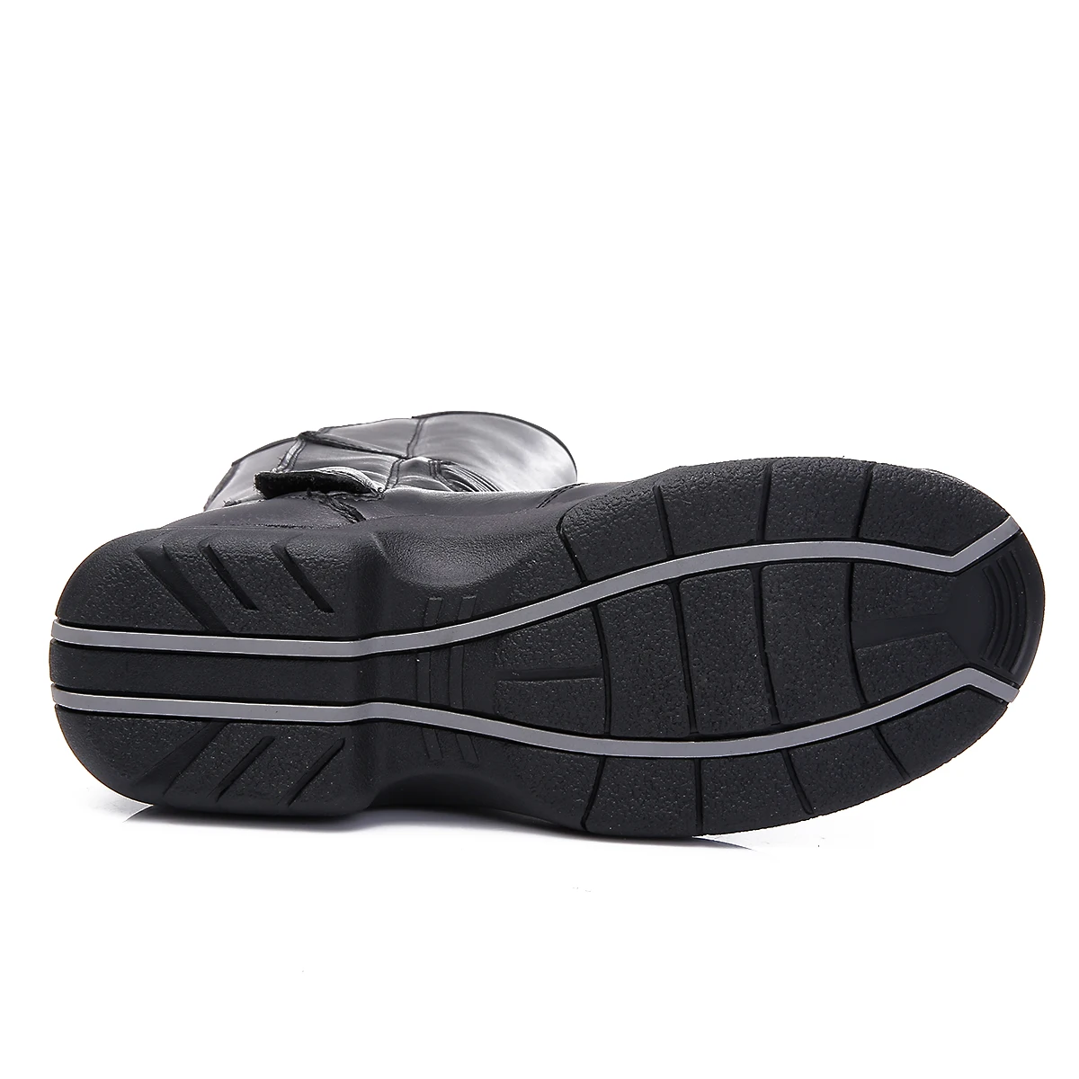 ARCX Men Motorcycle Police Patrol Riding Tall Boots Motorcycle Police Leather Riding Boots Black for Men