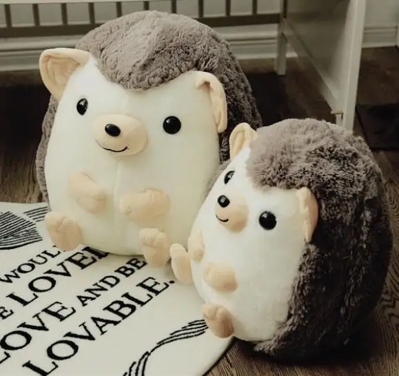 Cute baby plush round fat hedgehog toys