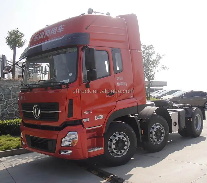 Dongfeng EQ4250G1 6x2 container towing truck for sale heavy duty tractor truck