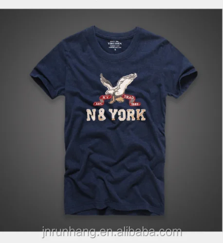 Short sleeve custom silk screen printing logo t-shirt