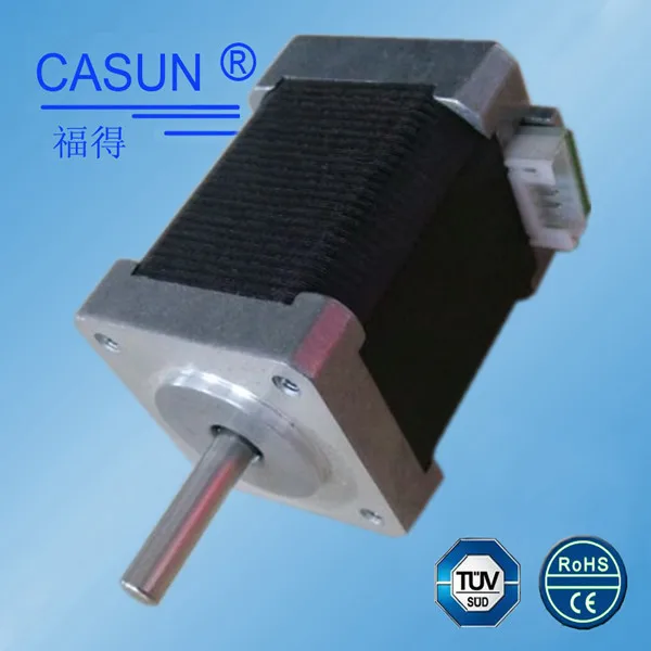 low noise 50mm size nema 14 stepper motor hybrid 2 phase nema 14 12v stepper motor worm gears