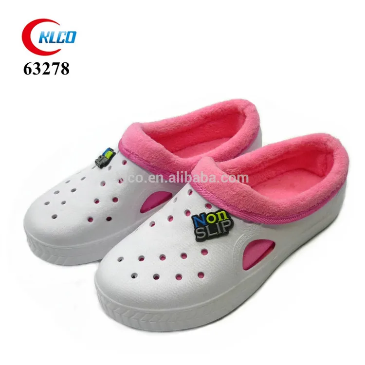 
Cheap wholesale winter non slip korea school use kids eva clog 