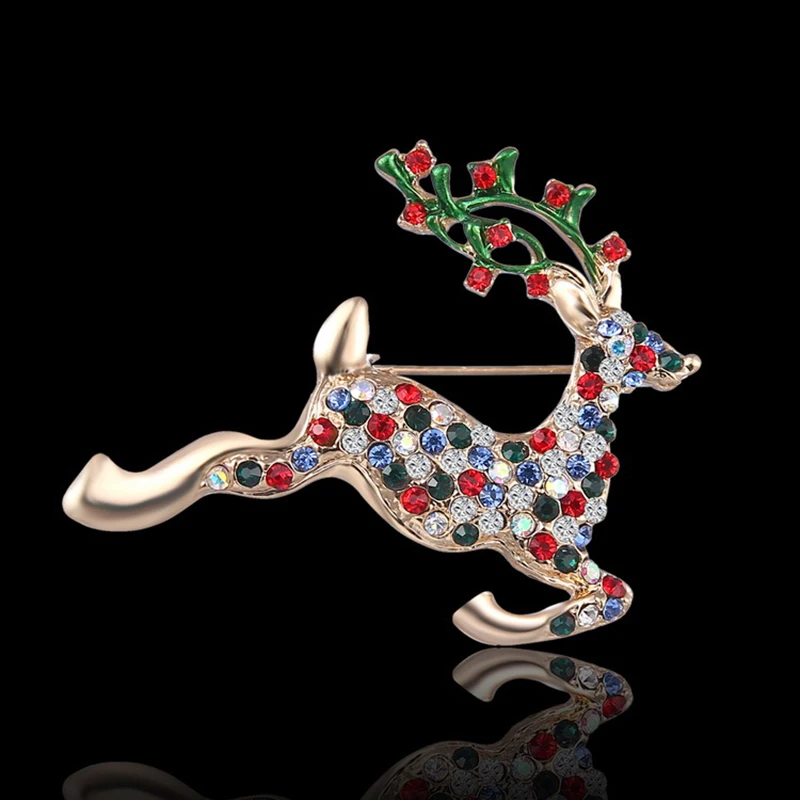 Christmas stocking holiday lapel pin christmas brooch