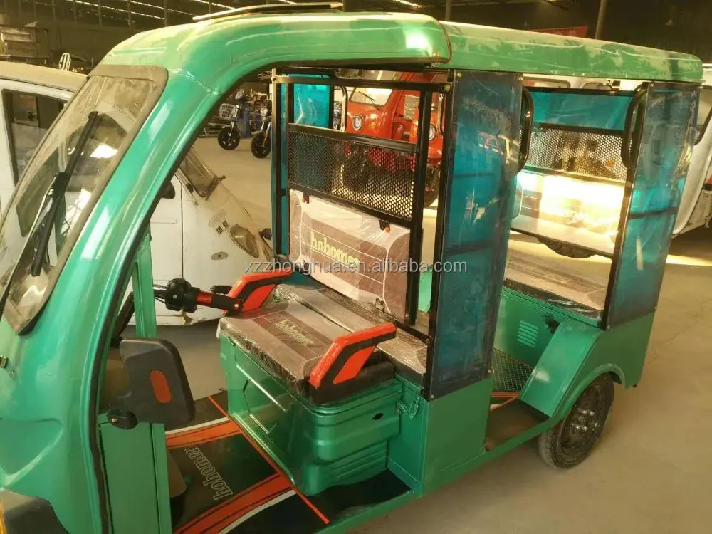 Electric auto rickshaw in Bangladesh tricycle for passengers