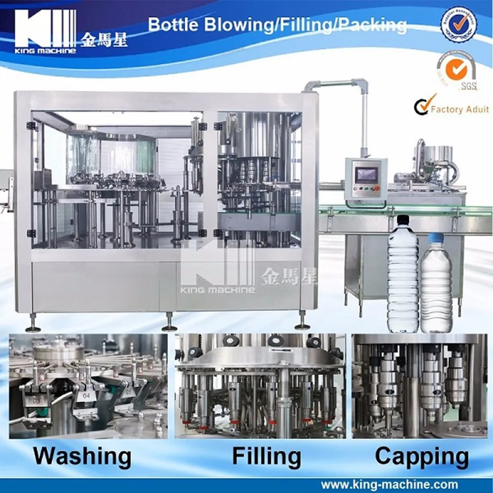 2017 Новая Технология Полная Бутылка Минеральной Воды, Делая Машину