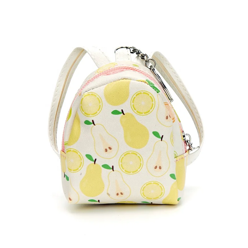 Новый Кошелек для монет из натуральной кожи, рюкзак, стильный кошелек для мелочи на молнии, мягкий кожаный кошелек для мелочи, мини-размер