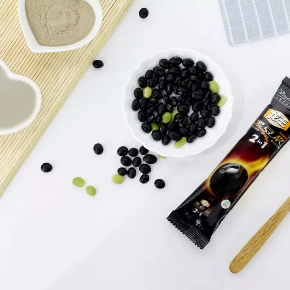 
Instant Organic Black Soy Milk Powder Black Bean Milk Powder Solid Nutritional Drink 