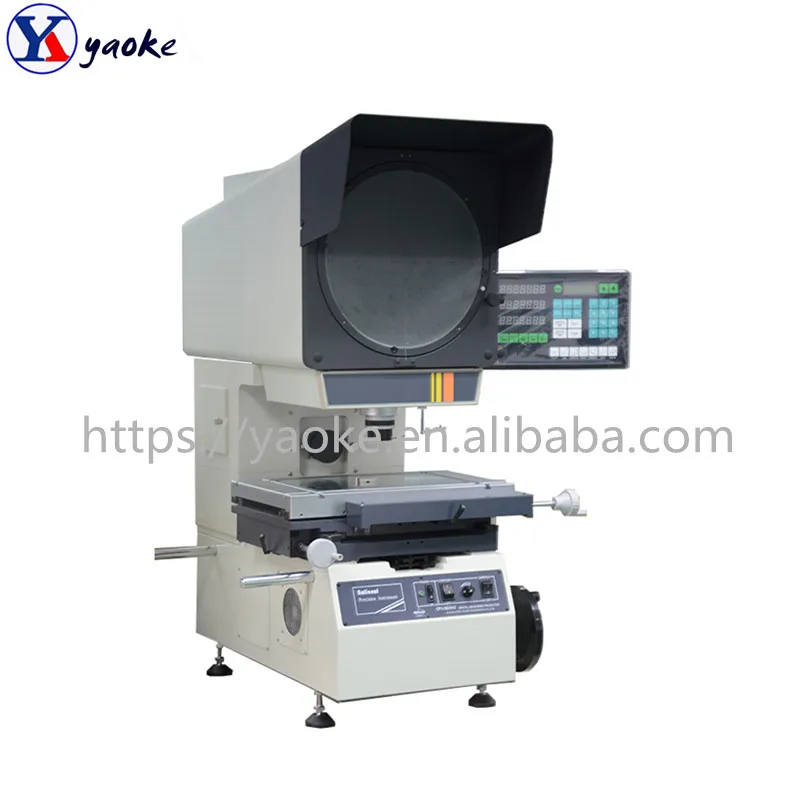 Optical Profile Projector / Optical Comparator For Metal Workpiece Measurement