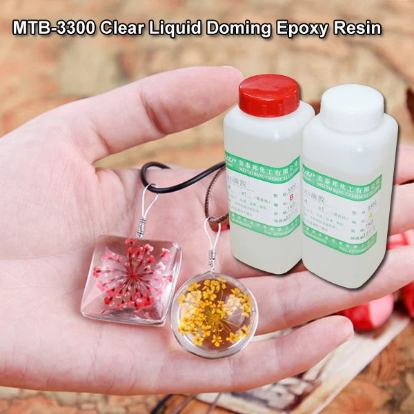 прозрачный жидкость AB кристалл клей эпоксидной куполообразование смола для марки торговой маркой повесить ожерелье кулон