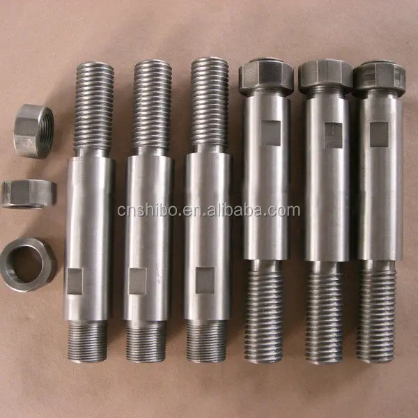 99.95% чистый молибденовый болты гайки крепления