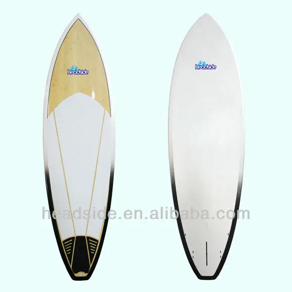 Custom made bamboo veneer SUP surf paddle board