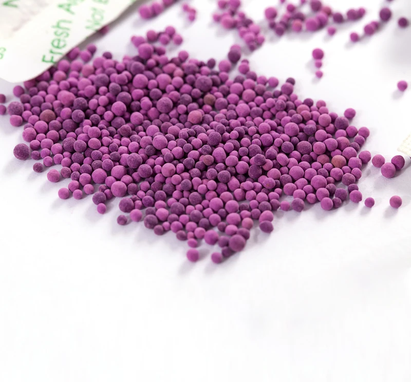 Zhulin Brand Ethylene absorbers KMnO4 on activated alumina for air purification