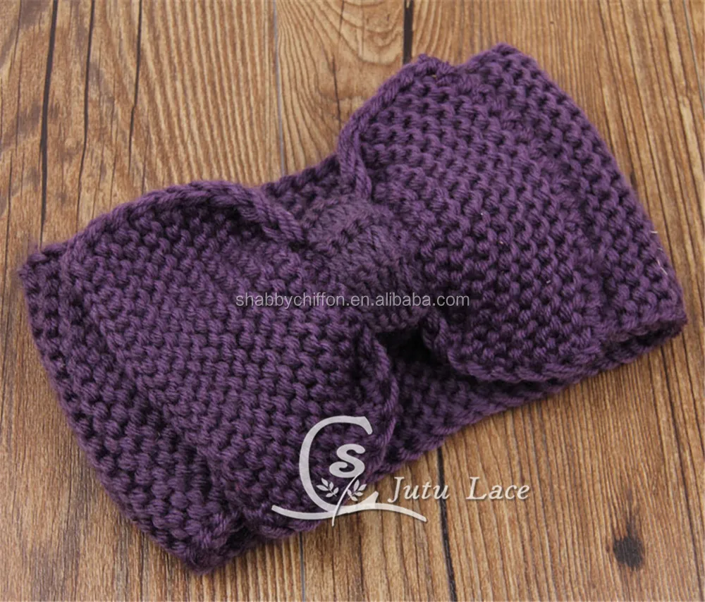 
Women Bow Headband ear warmers crochet headwrap Wholesale- Top-selling Women Headwrap 