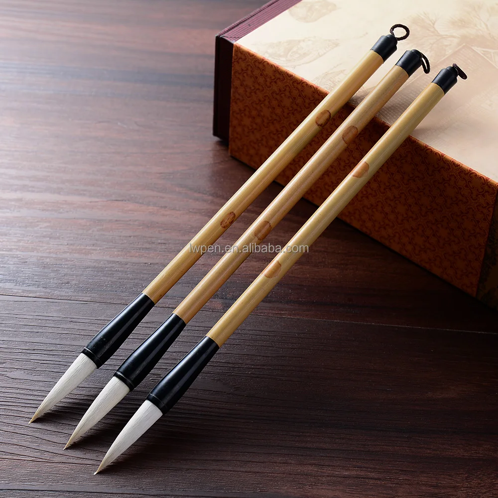 Cheap  and High Quality Custom Logo Decorative Chinese Calligraphy Brushes, Promotional  traditional Brushes made in china